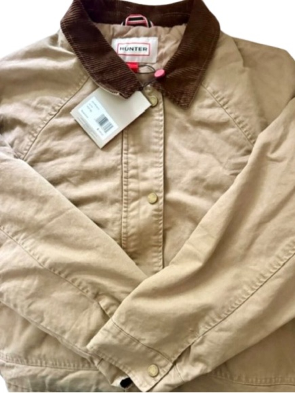 Hunter Women's Tan/Brown Barn Jacket - Picture 3 of 4